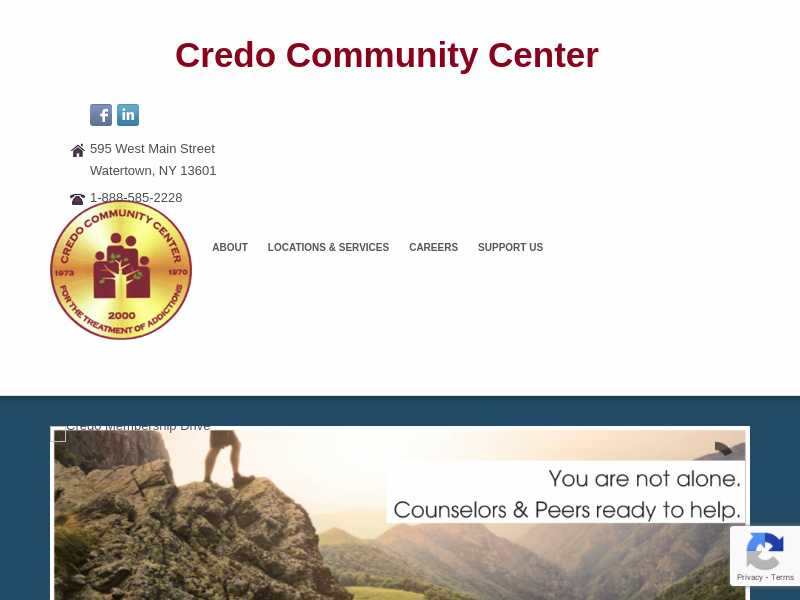 Credo Community Center for the Trt of Addictions IncCommunity Residence